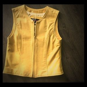 Kelli Kouri Leather Vest